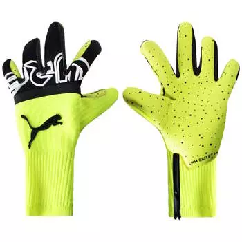 Перчатки вратаря Future z Grip 1 Hybrid Spectra / черные мужские 041752 01 Puma, желтый