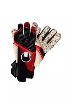 Перчатки вратарские Powerline Flex NH мужские uhlsport, цвет Schwarz Rot