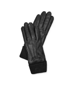 Перчатки женские Emu Australia кожаные, черный