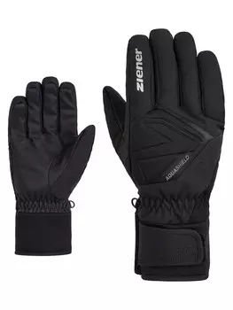 Перчатки ZIENER Athletic Gloves GATIS AS(R), черный