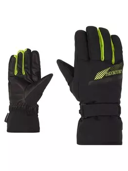 Перчатки ZIENER Athletic Gloves GORDANUS AS(R), цвет lime/black