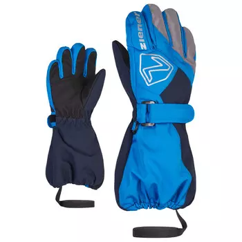 Перчатки Ziener Lauro AS Glove Junior, цвет Persian Blue/Dark Navy