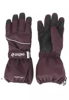 Перчатки ZIGZAG, цвет fudge