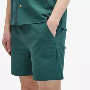 Percival Шорты Far из жатого хлопка, зеленый