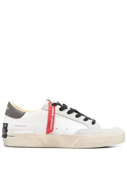 Переделанные кроссовки Crime London, белый