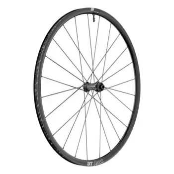Переднее колесо DT Swiss PR 1600 Spline 23 DB Disc Tubeless road, серебряный
