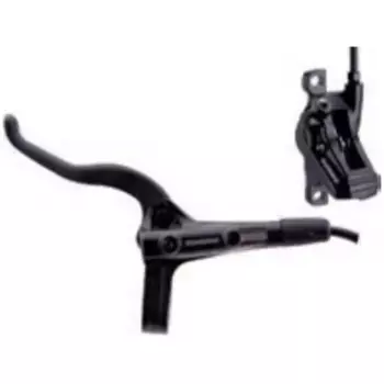 Передний тормоз Shimano Deore BR-MT420/BL-MT401, серебряный
