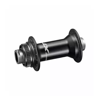 Передняя втулка для оси 15 мм Shimano deore xt hb-m8110 с центральным замком 32H 100, черный / черный / черный