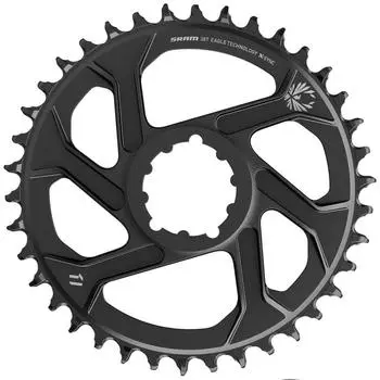 Передняя звезда X-Sync 2 SL Eagle 34 зубца, смещение 6 мм SRAM, черный