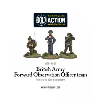 Передовая группа офицеров наблюдения, Bolt Action - British Army (28mm)