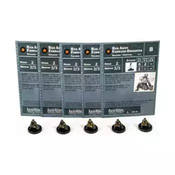 Передовой наблюдатель Красной Армии (C) x5, Axis & Allies - Collectible Miniatures Game - Contested Skies Singles