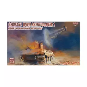 Передвижная ракетная установка Rheintochter 1 с корпусом E-75 (Германия) (Вторая мировая война), Gold Armor Edition (1:72) (ModelCollect)