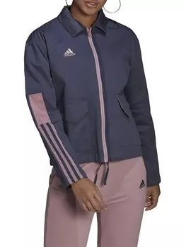 Переходная куртка adidas, темно-синий