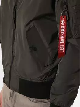Переходная куртка Alpha Industries, антрацит