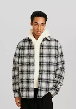 Переходная куртка Bershka, черный