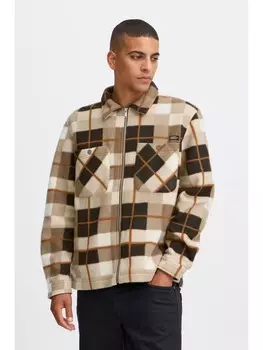 Переходная куртка BLEND Hemdjacke BHShirt Fleece 20718195, коричневый