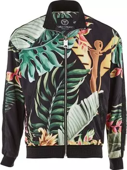 Переходная куртка Carlo Colucci, цвет schwarz/grn