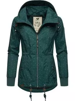 Переходная куртка данка в горошек Ragwear, синий