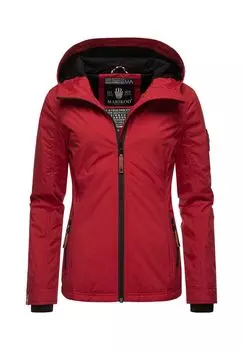 Переходная куртка ежевика MARIKOO, цвет Dark Red