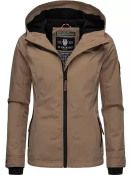 Переходная куртка ежевика Marikoo, коричневый