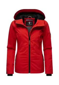 Переходная куртка ежевика MARIKOO, красный