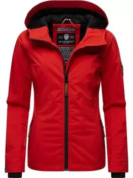 Переходная куртка ежевика Marikoo, красный