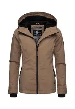 Переходная куртка ежевика MARIKOO, тауп