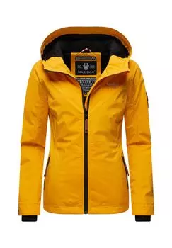 Переходная куртка ежевика MARIKOO, желтый