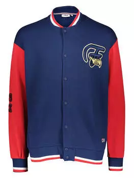 Переходная куртка Fila, цвет dunkelblau/rot