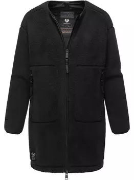 Переходная куртка fousy Ragwear, черный