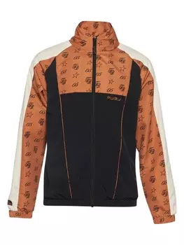 Переходная куртка FUBU, цвет black/cognac/offwhite