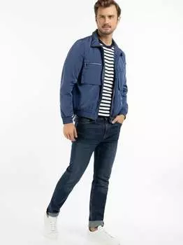 Переходная куртка из переработанного материала Dreimaster, синий