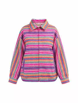 Переходная куртка IZIA, цвет mehrfarbig pink