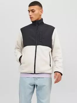 Переходная куртка Jack & Jones, цвет creme/schwarz