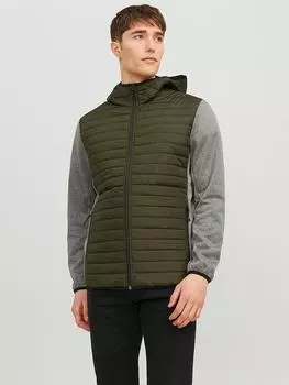 Переходная куртка Jack & Jones, цвет grn/grau