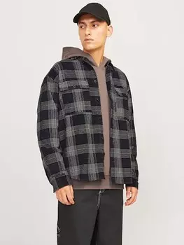 Переходная куртка Jack & Jones Hemdjacke, черный