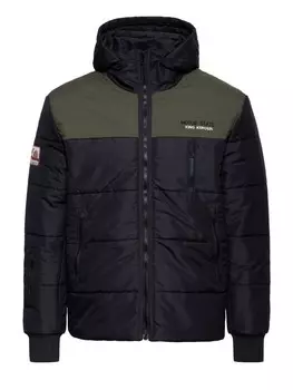 Переходная куртка King Kerosin Winterjacke Motor State, черный