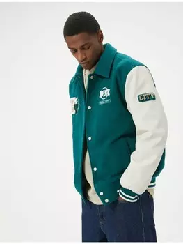 Переходная куртка KOTON Jacke, зеленый