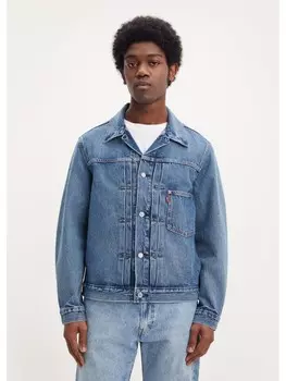 Переходная куртка Levis, цвет medium indigo stonewash
