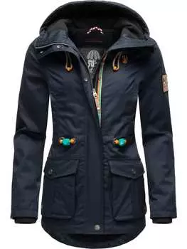 Переходная куртка Marikoo, темно-синий