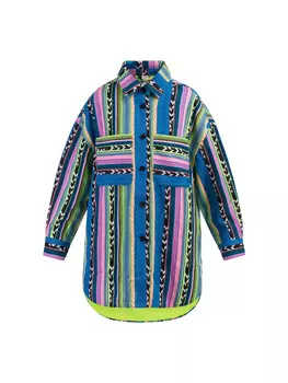 Переходная куртка myMo, цвет mehrfarbig neon grn