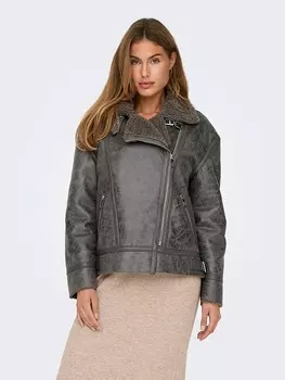 Переходная куртка ONLY bergangsjacke Betty, антрацит