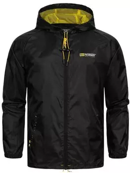 Переходная куртка повседневного кроя Geographical Norway, черный