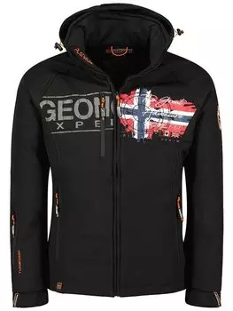 Переходная куртка повседневного кроя Geographical Norway, черный