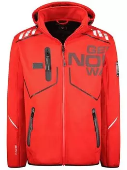 Переходная куртка повседневного кроя Geographical Norway, красный