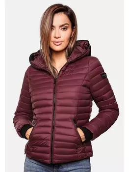 Переходная куртка повседневного кроя Navahoo, бургундия