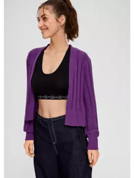 Переходная куртка QS, фиолетовый