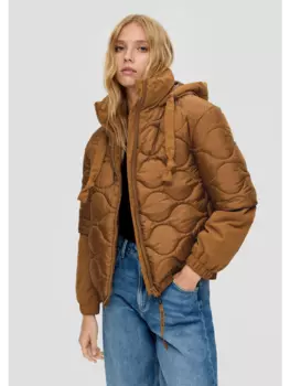 Переходная куртка QS, коричневый