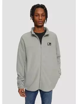 Переходная куртка QS Sweatshirt Jacke langarm, серый