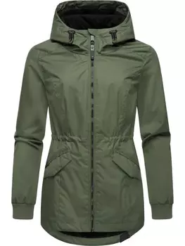 Переходная куртка ragwear, цвет dark olive